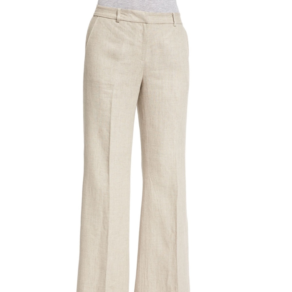 Michael Kors Wide Leg Linen Pants